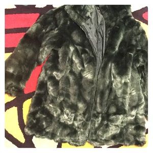Faux fur Green